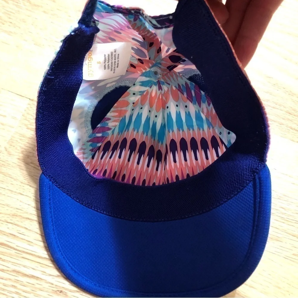 Gymboree Gym Go Baseball Hat Girls Small Blue Pink